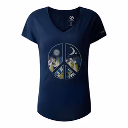 Dare 2B Womens/Ladies Serene Mountain T-Shirt - 10 UK, Moonlight Denim