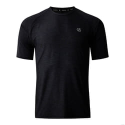 Dare 2B Mens Power Up T-Shirt - XS, Black Marl
