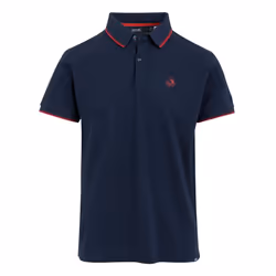 Regatta Mens Tadeo II Tipped Polo Shirt - M, Navy/Poppy Red