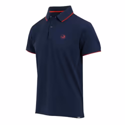 Regatta Mens Tadeo II Tipped Polo Shirt - M, Navy/Poppy Red