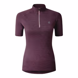 Dare 2B Womens/Ladies Pedal II Jersey - 12 UK, Deep Plum