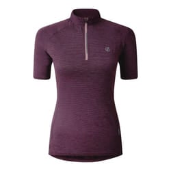 Dare 2B Womens/Ladies Pedal II Jersey - 12 UK, Deep Plum