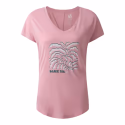 Dare 2B Womens/Ladies Serene Leaves T-Shirt - 16 UK, Lilas