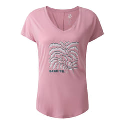 Dare 2B Womens/Ladies Serene Leaves T-Shirt - 8 UK, Lilas