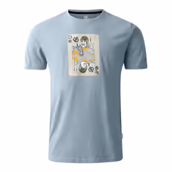 Dare 2B Mens Movement III Playing Card T-Shirt - XL, Lead Grey