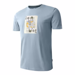 Dare 2B Mens Movement III Playing Card T-Shirt - XL, Lead Grey