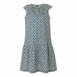 Regatta Girls Orla Kiely Jasmine Flower Sleeveless Dress - 11-12 Years, Blue