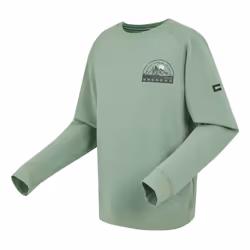 Regatta Mens Nithsdale Mountain Crew Neck Sweatshirt - XXL, Glacier