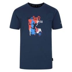 Dare 2B Childrens/Kids Trailblazer II Tidal Wave T-Shirt - 14 Years, Moonlight Denim/Peach Bloom