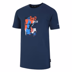 Dare 2B Childrens/Kids Trailblazer II Tidal Wave T-Shirt - 14 Years, Moonlight Denim/Peach Bloom