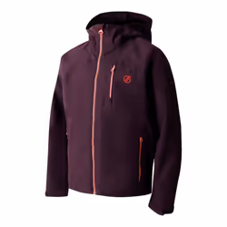 Dare 2B Childrens/Kids Switch Out Waterproof Jacket - 14 Years, Deep Plum