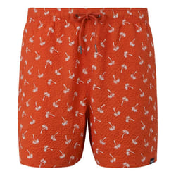 Regatta Mens Loras Palm Swim Shorts - S, Poppy Red