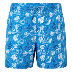 Regatta Mens Loras Leaf Seersucker Swim Shorts - L, Elysium Blue