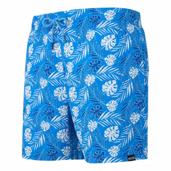 Regatta Mens Loras Leaf Seersucker Swim Shorts - L, Elysium Blue