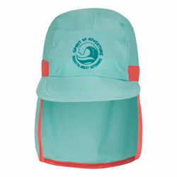 Regatta Childrens/Kids II Neck Protector Cap - 7-10 Years, Aruba Blue/Peach Bloom