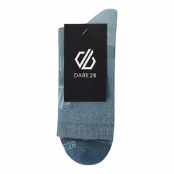 Dare 2B Unisex Adult Merino Wool Walking Socks - 6 UK-8 UK, Aquifer/Element Grey