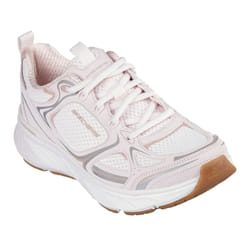 Skechers Womens/Ladies Edgeride Silver Eclipse Trainers - 3 UK, Pink