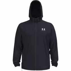 Under Armour Mens Rival Woven Windbreaker - L, Black