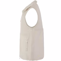 Front Row Unisex Adult Sherpa Recycled Gilet - M, Natural