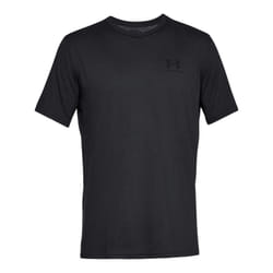 Under Armour Mens Sportstyle Short-Sleeved T-Shirt - S, Black/Black