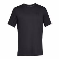 Under Armour Mens Sportstyle Short-Sleeved T-Shirt - L, Black/Black