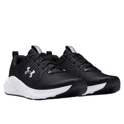 Under Armour Unisex Adult Charged Commit TR4 Trainers - 10 UK, Black/White