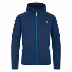 Dare 2B Childrens/Kids Explore Marl Fleece Jacket - 13 Years, Moonlight Denim/Daiquiri Green