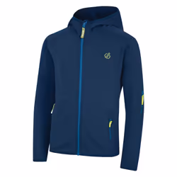 Dare 2B Childrens/Kids Explore Marl Fleece Jacket - 13 Years, Moonlight Denim/Daiquiri Green