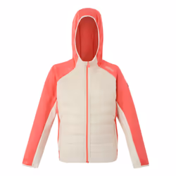 Regatta Childrens/Kids Kielder IX Hybrid Jacket - 14 Years, Light Vanilla/Peach Bloom