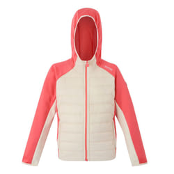 Regatta Childrens/Kids Kielder IX Hybrid Jacket - 5-6 Years, Light Vanilla/Peach Bloom