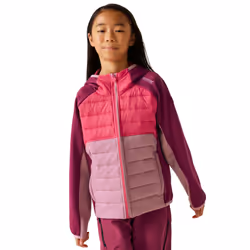 Regatta Childrens/Kids Kielder IX Hybrid Jacket - 3-4 Years, Lilas/Pop/Beaujolais
