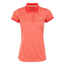 Regatta Womens/Ladies Remex II Polo Neck T-Shirt - 14 UK, Peach Bloom