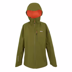 Regatta Womens/Ladies Birchdale II Waterproof Jacket - 20 UK, Nephrite Green/Peach Bloom