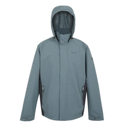 Regatta Mens Matt II Waterproof Jacket - 3XL, Stormy Weather/Ash