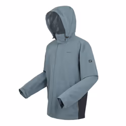 Regatta Mens Matt II Waterproof Jacket - S, Stormy Weather/Ash