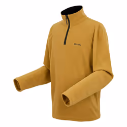Regatta Great Outdoors Mens Thompson Half Zip Fleece Top - 3XL, Mustard