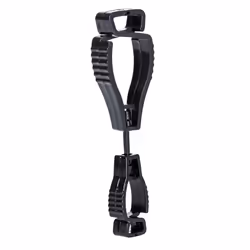 Portwest Metal Free Glove Clip (Pack of 40) - One Size, Black