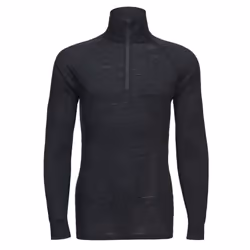 Portwest Unisex Adult Merino Wool Quarter Zip Base Layer Top - XXL, Black
