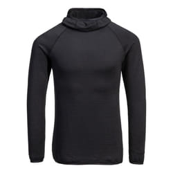 Portwest Unisex Adult Waffle Fleece Hooded Base Layer Top - L, Black