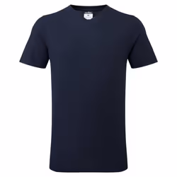 Portwest Mens Cotton V Neck T-Shirt - M, Black