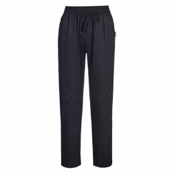 Portwest Unisex Adult Cotton MeshAir Chef Trousers - XXL, Black