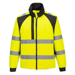 Portwest Unisex Adult WX2 Eco Hi-Vis Work Jacket - XXL, Yellow/Black