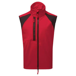 Portwest Mens WX2 Eco 2 Layer Softshell Body Warmer - 3XL, Deep Red