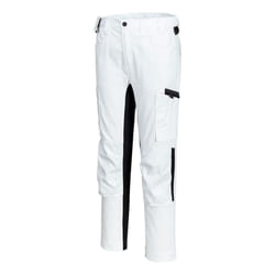 Portwest Mens WX2 Eco Stretch Work Trousers - 46R, White