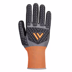 Portwest CT Cut D18 Low Impact Nitrile Safety Gloves - XS, Grey/Black