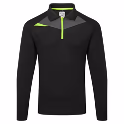 Portwest Mens DX4 Long-Sleeved Polo Shirt - XXL, Black