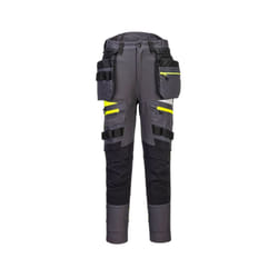 Portwest Womens/Ladies DX4 Detachable Holster Pocket Trousers - 34R, Metal Grey