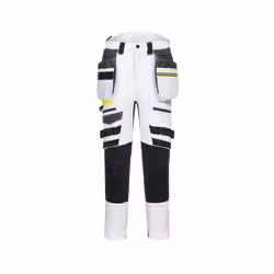Portwest Womens/Ladies DX4 Detachable Holster Pocket Trousers - 28R, White