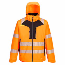 Portwest Unisex Adult DX4 4 in 1 Hi-Vis Jacket - XL, Orange/Black