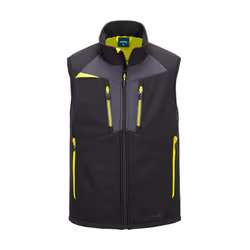 Portwest Unisex Adult DX4 3 Layer Softshell Body Warmer - S, Black